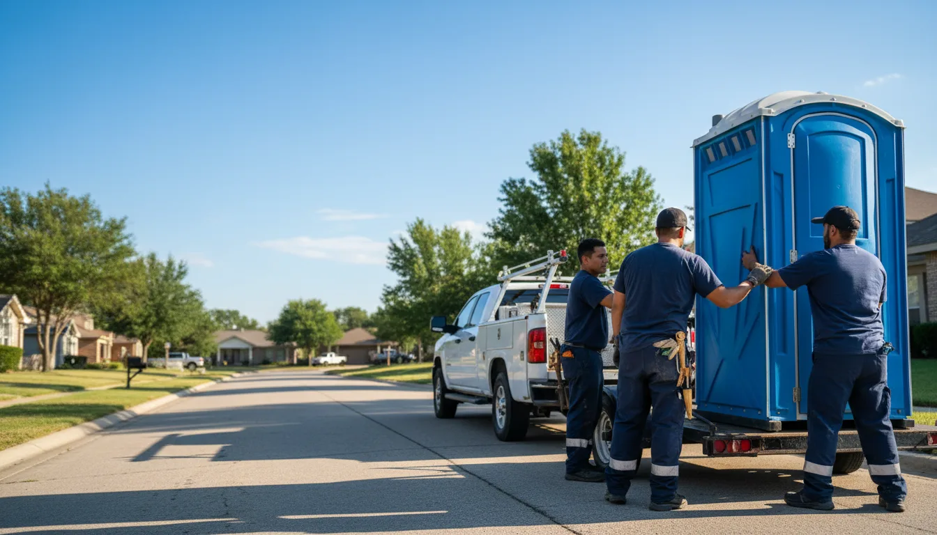 Portable Toilet Rental in Crane, TX near me